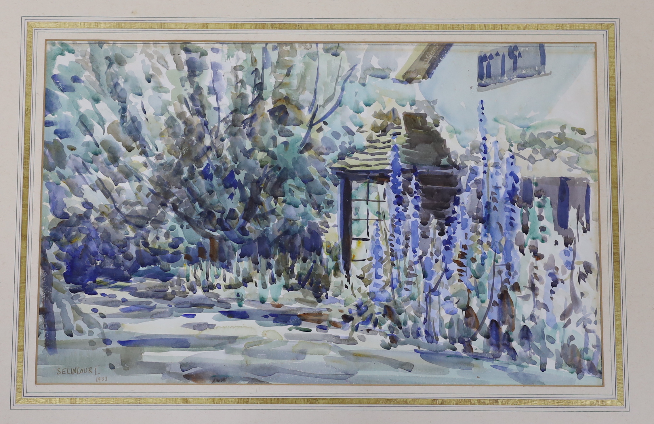 Clifford John Bayly (1927-1978), two watercolours, Evening study and Queensland weather study, each signed, Bankside Gallery labels verso, Arthur Suker (1857-1902), heightened watercolour, Rocky coastal scene, signed and